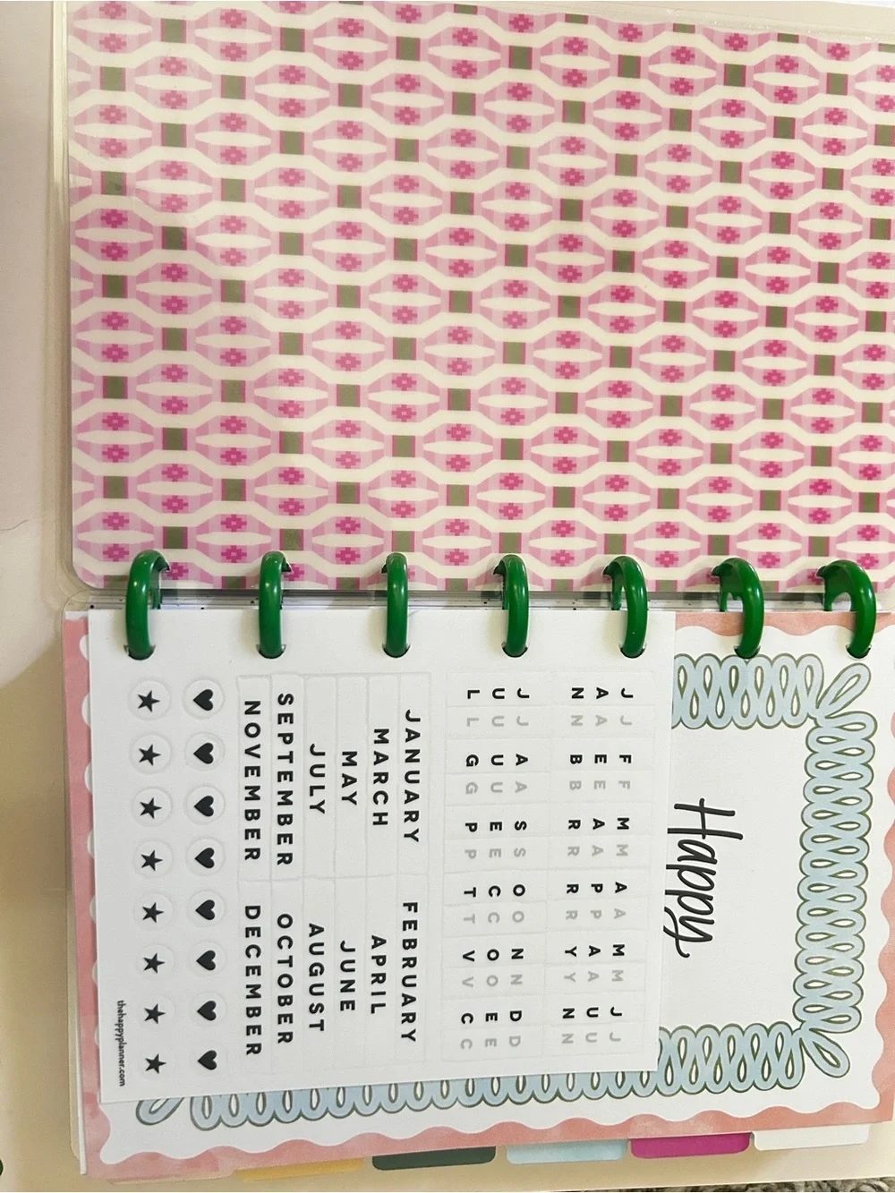Mini Happy Planner Vacation Lot